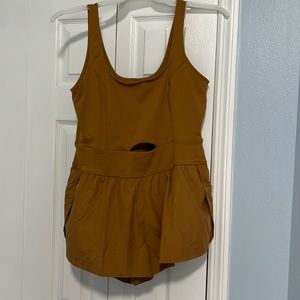 Women’s Exercise Romper, Size Large